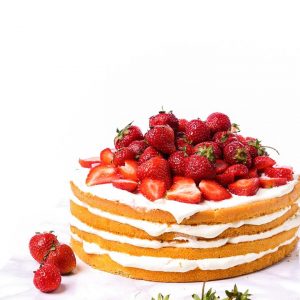 strawberry-cake
